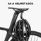 ROCKBROS Motorcycle Helmet Lock Bike Cable Lock Lightweight Combination Small Resettable Bike Wheel Lock for Strollers, Luggage