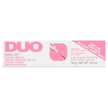 Duo Ardell Quick-Set Striplash Adhesive, Dark, 14 G (Pack Of 1)