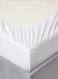 MAXQON Fitted Bed Sheet +1Pcs Pillow Covers, Single Size 90x190+15cm, Color White