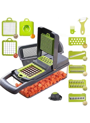 11 in 1 Multifunctional Vegetable Slicer Kitchen Chopping Food Chopper Salad