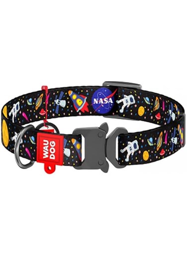 WAUDOG COLLAR NYLON NASA 35-58CM