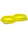 Moderna Double Smarty Bowl - Yellow, XS -2 X 200ml