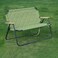 AUTO FAMILY Foldable Outdoor Camping Chair Green &ndash; 2 seater Chair Outdoor, portable camping chair, camping chair 2 person