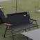 AUTO FAMILY Foldable Outdoor Camping Chair Black&ndash; 2 seater Chair Outdoor, portable camping chair, camping chair 2 person