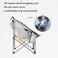 AUTO FAMILY Foldable Moon Camping Chair &ndash; Portable Lounge Chair with Cup Holder, Folding Chair Outdoor
