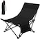 AUTO FAMILY Portable Folding Camping Chair &ndash; Lightweight &amp; Comfortable Outdoor Lounger