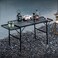 AUTO FAMILY Folding Camping Table, Portable Lightweight Grill Table for Outdoor, Folding Table, Portable Outdoor Table, picnic table metal