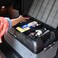 AUTO FAMILY Outdoor Double-Layer Camping Storage Box 40L, Foldable Plastic Storage Box with Lid, Storage Containers Stackable Plastic Bins For Home, Outdoor Storage Bin (ST1-40L)