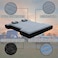 AUTO FAMILY Premium Inflatable Truck Bed Air Mattress with Pump, Pillows &amp; Carry Bag &ndash; Inflatable Bed, Built-In Pillows &amp; Durable PVC Base   Portable Travel Sleeping Mattress
