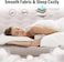 AUTO FAMILY Inflatable Lounge Chair for Adults Flocking Air Couch Sofa for Gaming Bedroom Indoor Outdoor with Multifunctional Household Electrical Pump