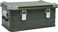 AUTO FAMILY Aluminum and Magnesium Alloy Camping Storage Box, Cooking and Outdoor Gear Box, Fishing Gear Organizer, Home Clothes Organizer (Green- Small (51.7 CM))