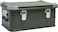 AUTO FAMILY Aluminum and Magnesium Alloy Camping Storage Box, Cooking and Outdoor Gear Box, Fishing Gear Organizer, Home Clothes Organizer (Green- Medium (57.7 CM))