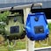 AUTO FAMILY Portable Solar Camp Shower Bag Blue&ndash; 5 Gallons/20 Litres   Outdoor Camping Shower for Hiking