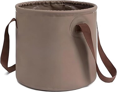 AUTO FAMILY Collapsible Bucket 20L &ndash; Portable, Durable &amp; Waterproof Utility Container for Camping, Travel, Fishing &amp; Outdoor Adventures