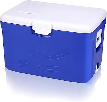 AUTO FAMILY Large Insulated Cooler Box 50L &ndash; Portable Ice Chest for Camping, Picnics, and Travel   Keep Food &amp; Drinks Cold for Hours (50L)
