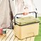 AUTO FAMILY 72-Hour Cold Storage Outdoor Cooler Box 16L &ndash; Heavy-Duty Insulated Ice Chest with PU Foam   Ideal for Camping, Fishing, BBQs &amp; Road Trips (16L)