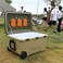 AUTO FAMILY 72-Hour Cold Storage Outdoor Cooler Box 145L &ndash; Heavy-Duty Insulated Ice Chest with PU Foam   Ideal for Camping, Fishing, BBQs &amp; Road Trips (145L)