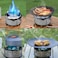 AUTO FAMILY 5 Brass Burners Potabale Camping Stove &ndash; Portable High-Pressure Outdoor Cooker for Catering, Camping, and Industrial Use