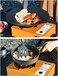 AUTO FAMILY Portable Camping Gas Stove with Carrying Case Beige &ndash; Single Burner Outdoor Camping Stove for Hiking, Tailgating, Emergency &amp; Travel Cooking (Beige)
