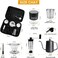 AUTO FAMILY Premium Portable Pour-Over Coffee Maker Set &ndash; Complete Travel Brewing Kit for Coffee Enthusiasts (8 Pcs Set)
