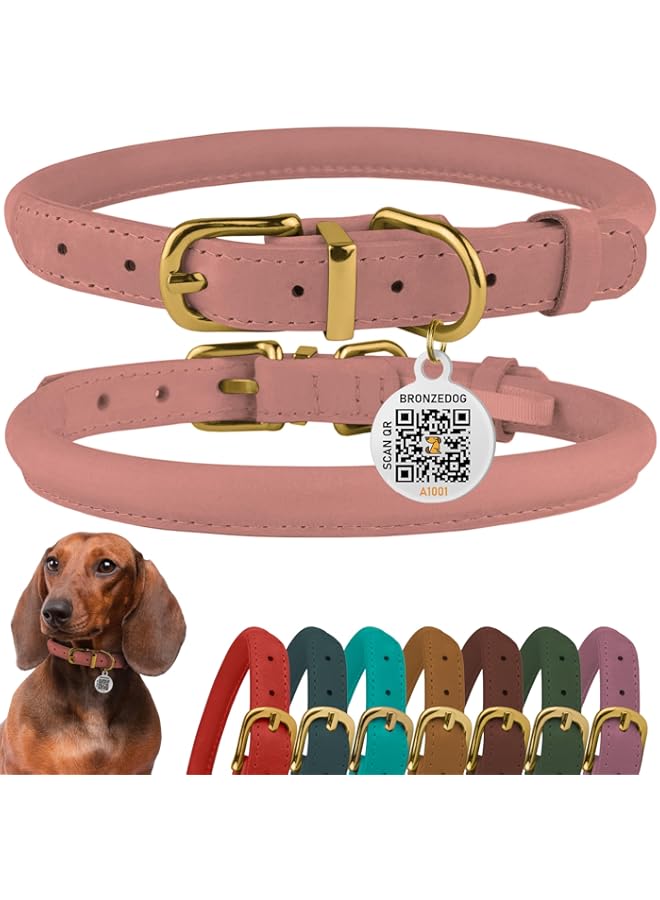 Bronzedog Collars Soft Round Dog Collars Bronzedog Collar Soft
