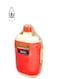 Gourmet Plastic Water Bottle Red/Beige 1500ml
