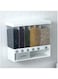 Dubai Gallery Bean Storage Tank Wall-Mounted Storage Box Clear 40X16X34Cm