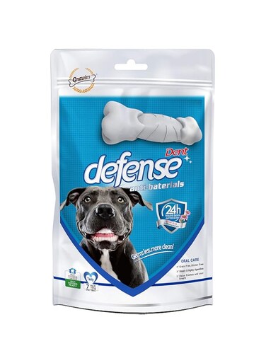 Gnawlers 3"Dent Defense Antibacterial For Dogs 7pcs/pack (105g)