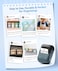 NIIMBOT B1 Label Maker with Auto Identification,2 Inch Bluetooth Portable Label Printer Easy to Use for Office, Home, Business (with 2x1.18 inch Label)