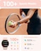 Smart Watch(Answer/Make Calls), Smartwatch for Women Men IP68 Waterproof, 100+ Sport Modes Fitness Activity Tracker, Heart Rate/Sleep/Steps Monitor, Fitness Watch for Android iPhone, Rose Gold