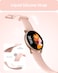 Smart Watch(Answer/Make Calls), Smartwatch for Women Men IP68 Waterproof, 100+ Sport Modes Fitness Activity Tracker, Heart Rate/Sleep/Steps Monitor, Fitness Watch for Android iPhone, Rose Gold