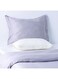 Home Serene 2 Pc Cotton Twin Duvet Cover Set - Grey - 135x200 cm,50x75 cm   100% Cotton -300 Thread Count Quilt Cover, Comfortable Bedding Cover For Bedroom