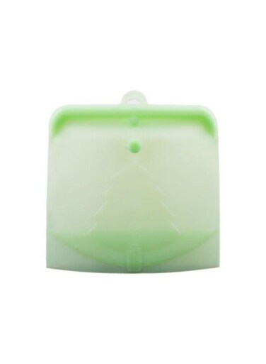 Fresh-Keeping Bag Household Kitchen Food Grade Sealing Bag Food Ziplock Bag Green 500 ML