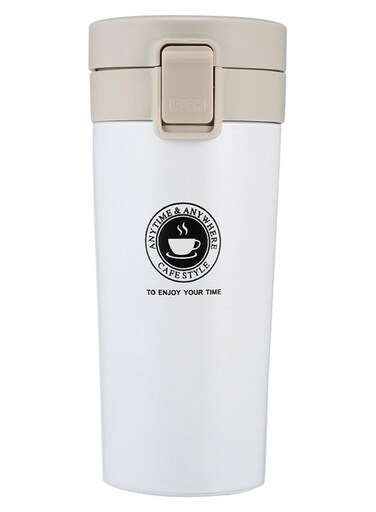 Walled Thermal Mug White
