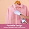 DOMEA Handheld Garment Steamer, 1400W Portable Steamer for Clothes, Fast Heat-Up With 20g/min Steam Output, 220ML Detachable Water Tank, Lightweight Travel Steamer for Fabrics, Curtains &amp; Upholstery