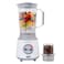 DOMEA 2-in-1 Blender &amp; Grinder, 600W High-Speed Motor, 1.8L Juice Blender Jar + 300 ml Grinder Jar, 2-Speed + Pulse Function, Stainless Steel Blade, Ice Crushing, Coffee Grinding, Countertop Blender