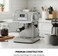 DOMEA Espresso Coffee Maker, 20Bar High-Pressure Pump, Advanced Thermo Block Heating, Digital Temp Control, Precision Milk Frothing Wand,Barista-Quality Espresso, Cappuccino &amp; Latte Art at Home-KCM811