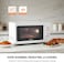 DOMEA Microwave Oven, 20L, 700W, 5 Power Levels, Defrost &amp; Reheat Functions, 35-Minute Timer, 255mm Glass Turntable for Even Heating, Easy-Clean Interior, 2 Chrome Knobs, White KMO311