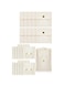 Jewelry Pouch with Insert Pad and Snap Button, Microfiber Packaging Gift Bags for Necklace, Bracelet, Rings, and Earrings Jewelry Pouch Pad Luxury Microfiber Jewelry Package Gift Bag 10 Pcs (Beige)