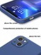Vivo Y19s Liquid Silicon Case, Soft Microfiber Lining Cushion Slim Shell Shockproof Protective Soft Gel Rubber Matte Finish Cover Camera Protection Case for Vivo Y19S 2024 (Blue)