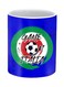 Italy Printed Ceramic Mug Blue/Green/White