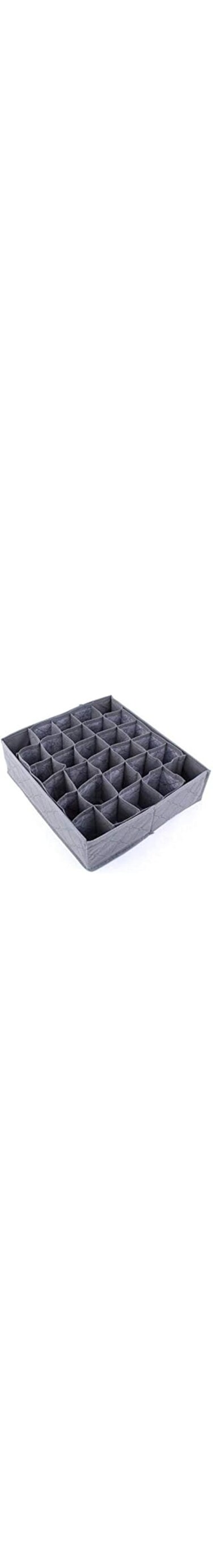 SKEIDO 30 Lattice Travel Underwear Multi-Purposes Waterproof Bamboo Charcoal Storage Box