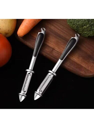 Blue Coral 5 in 1 Vegetable Peeler Potato Carrot Multi-functional Grater Fruit Peeler Beer Opener Household Kitchen Gadget Accessories Tool (2)