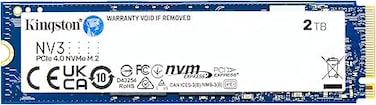 Kingston NV3 2TB M.2 2280 NVMe SSD &ndash; PCIe 4.0 Gen4x4 Internal Solid State Drive, Up to 6000MB/s Read Speed   Model: SNV3S/2000G
