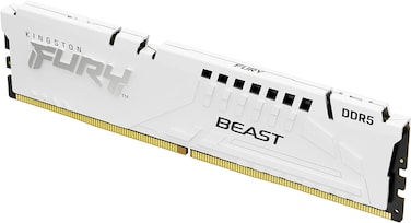 Kingston Fury Beast 16GB (1X16GB) 6000Mt/S DDR5 White Memory