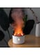 Air Humidifier - Diffusers for Home, Volcano Diffuser, 300ml Flame Air Diffuser with Flame Light, Remote Control, Auto Shut-off Timer, 2 Colors Flame, Suitable for Home, Office