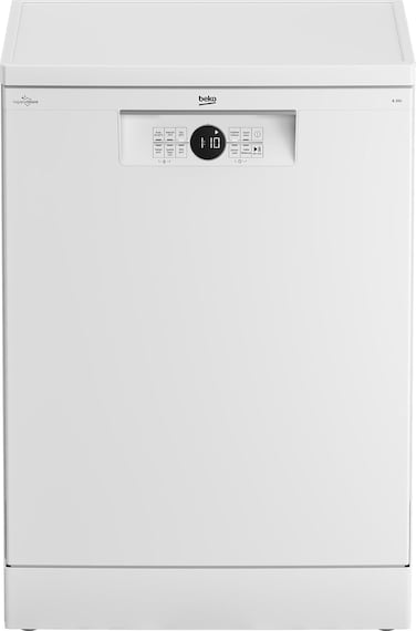 Beko BDFN26430W Dishwasher 60 cm, Freestanding, Undermountable, for 14 Place Settings, 6 Programmes, 4 Additional Functions, 3 Sink Levels, HygieneIntense, SelfDry, Program for Half Load, White