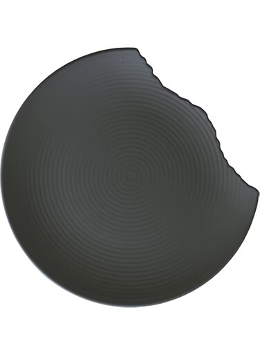 Servewell Melamine Horeca Black Crest Plate 9