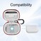 RLSOCO Hard Case for Apple AirPods Pro 3 Wireless Earbuds   Travel Case Shockproof, Dustproof, Water-Resistant Storage Pouch with Carabiner (Case Only)