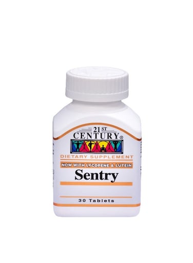 21st Century Sentry 30 Tablets   Daily Multivitamin &amp; Multimineral Formula for Adult Health with Essential Nutrients for Energy, Immune Support &amp; Overall Wellness